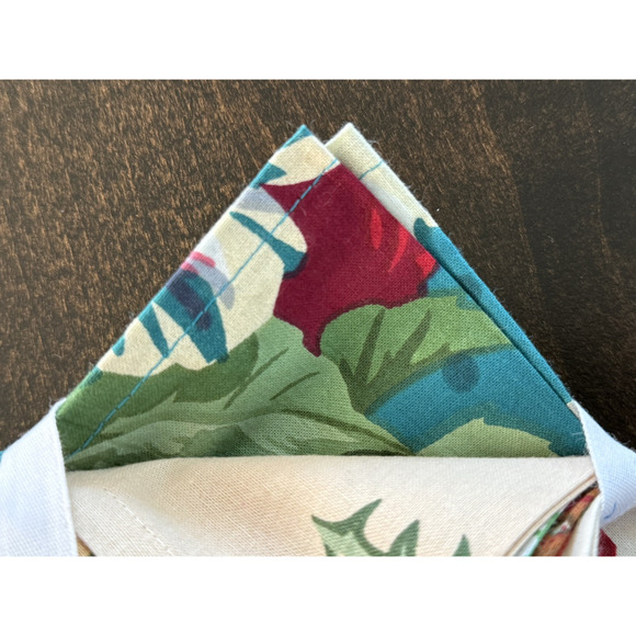 APRIL CORNELL Assorted Cocktail Napkins Set of 6 Lovely Floral Collection NWT - Picture 8 of 13